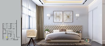  Thiết kế phòng khách sạn 3 sao đẹp sang trọng